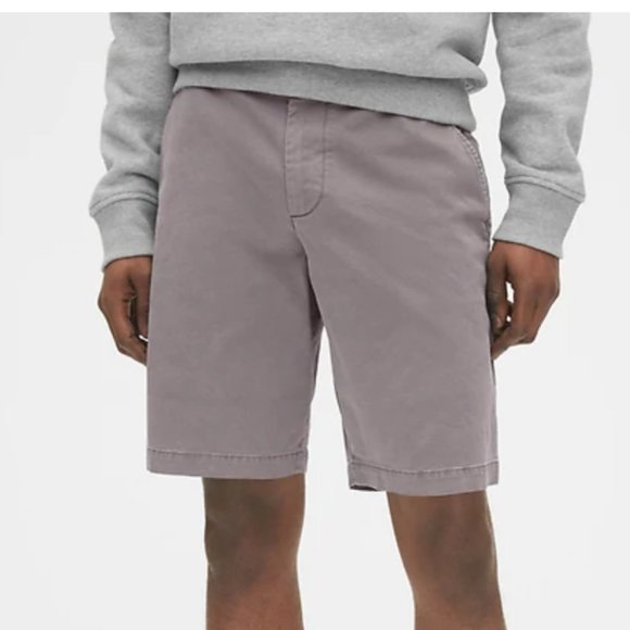 SOLID!! GAP MENS KHAKIS DRESS SHORTS - Picture 2 of 6